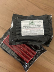 *NEW* Bison Snack Sticks (2 packs) BBQ Cheddar
