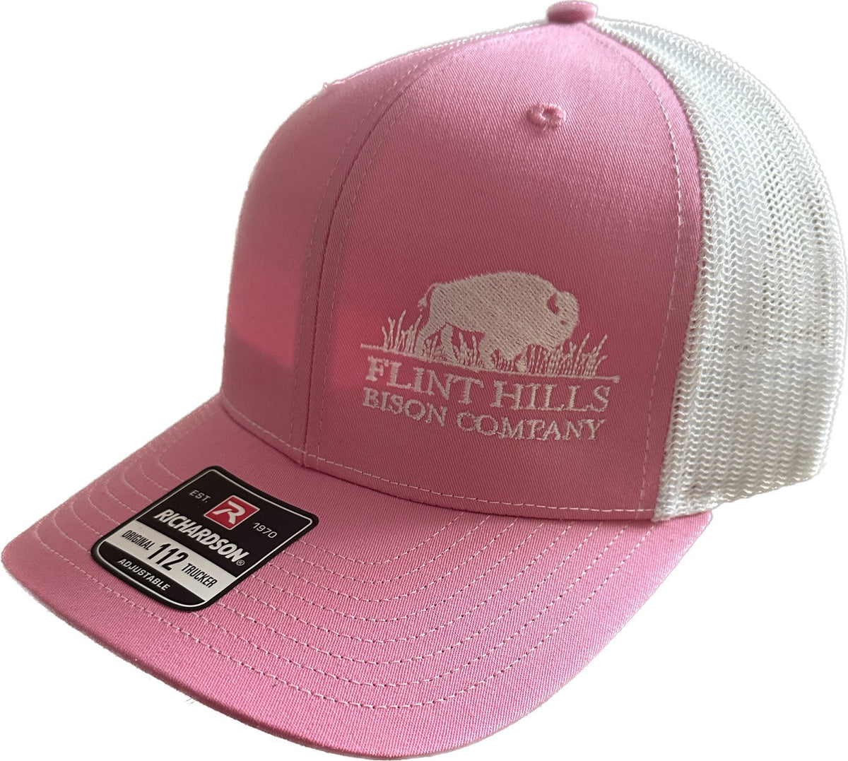 Embroidered Logo Richardson 112 Pink